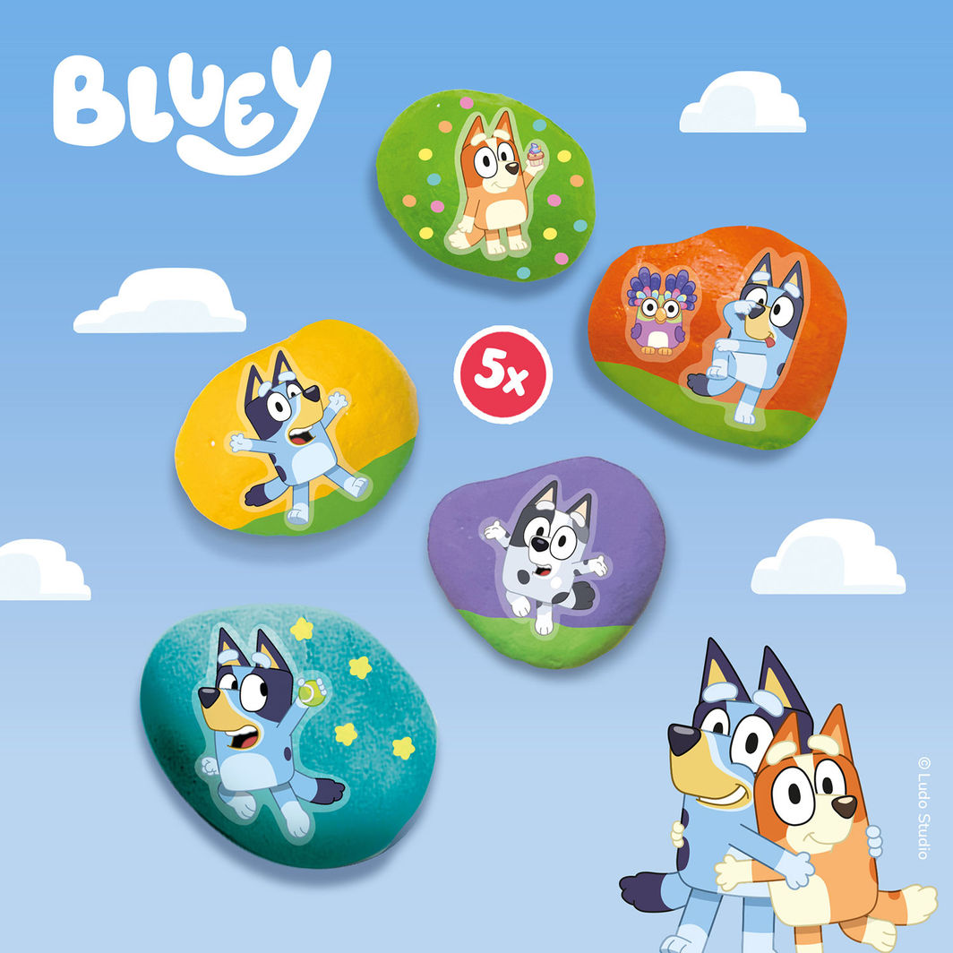 SES Creative Bluey, Måla på sten