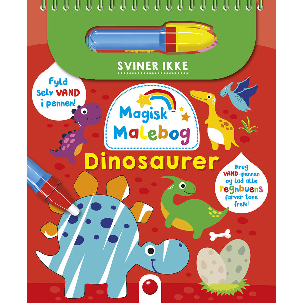 Magisk målarbok, Dinosaurier