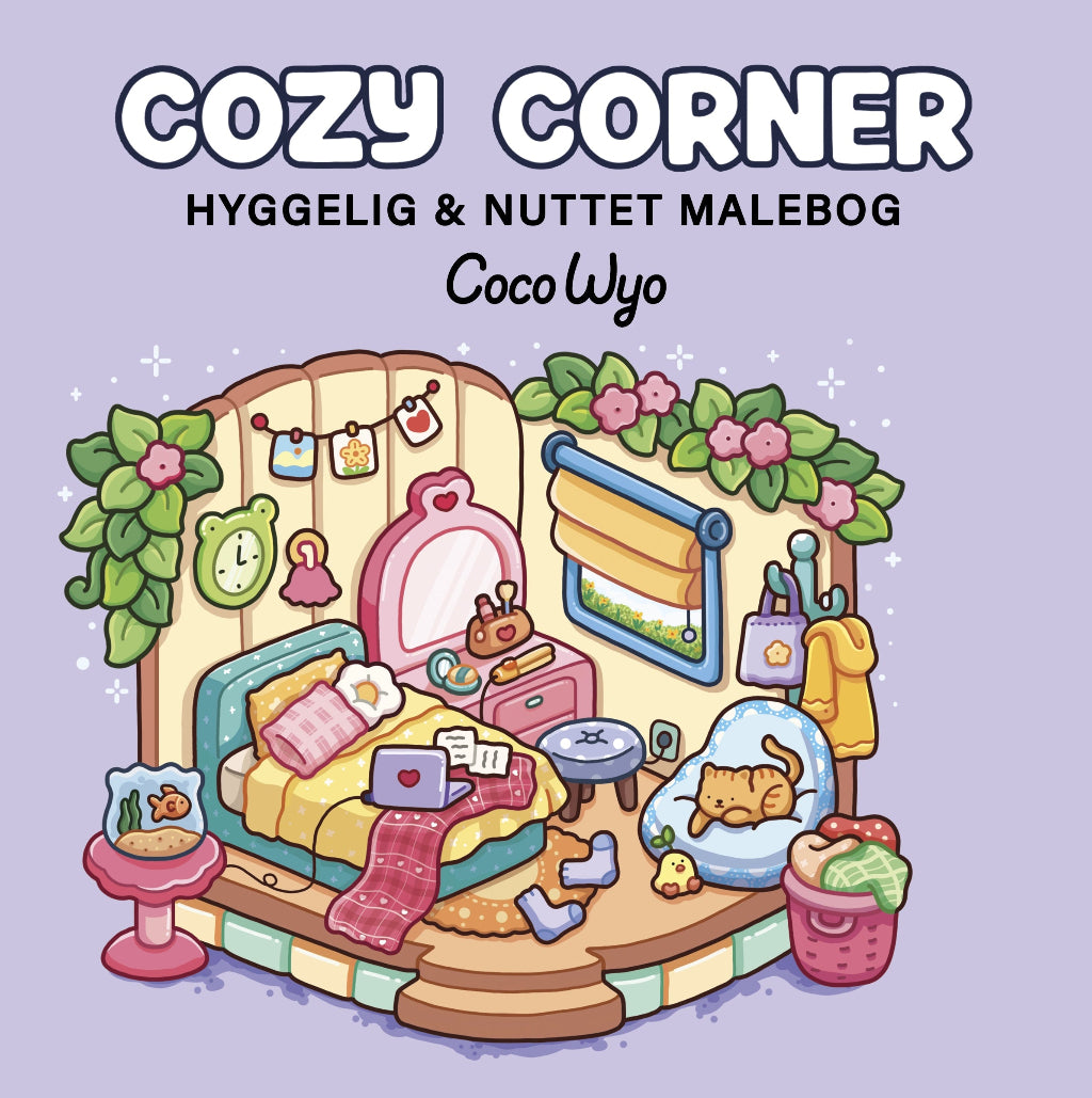 Cozy Corner, Cozy coloring - målarbok