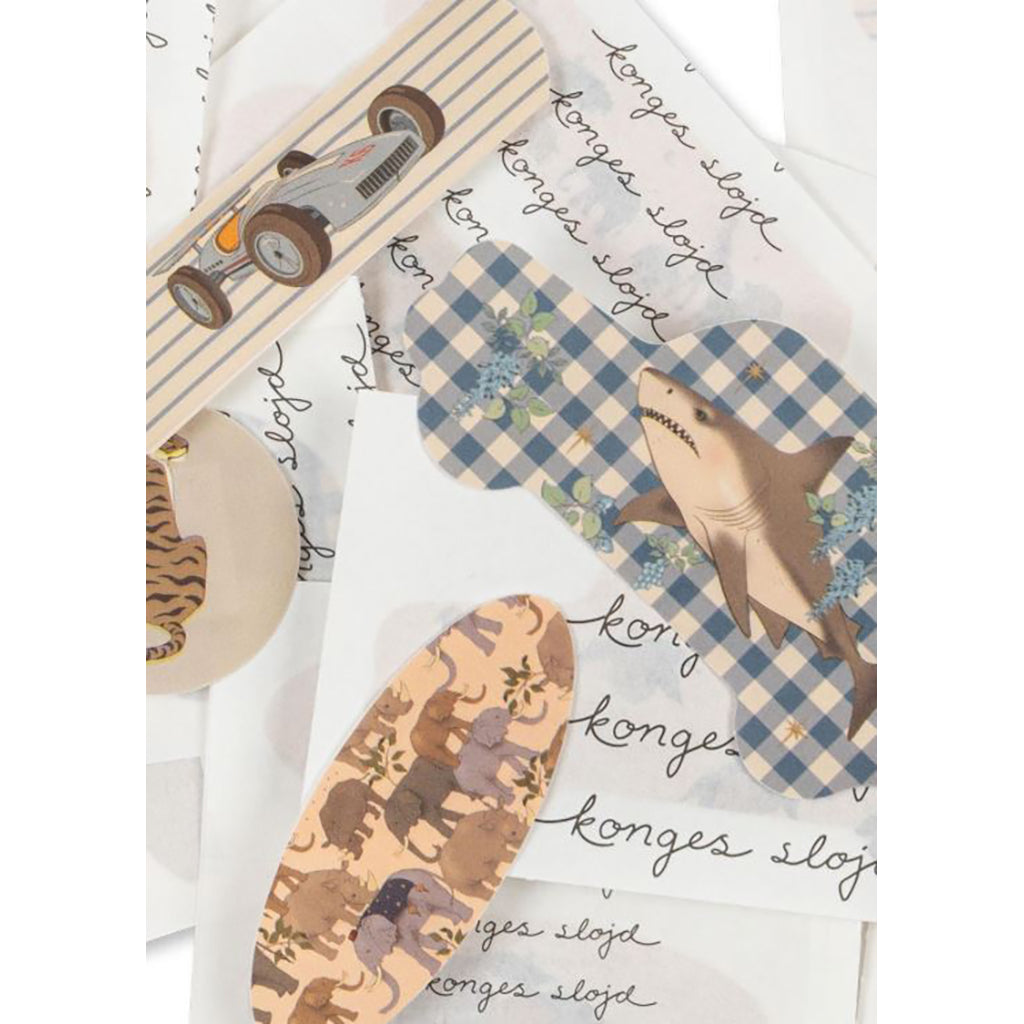 Konges Sløjd plåster, Kiss and comfort - Blue mix