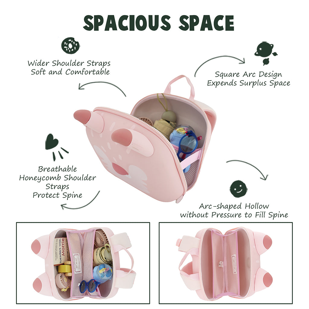 Zoy Zoii ryggsäck, Pink fox