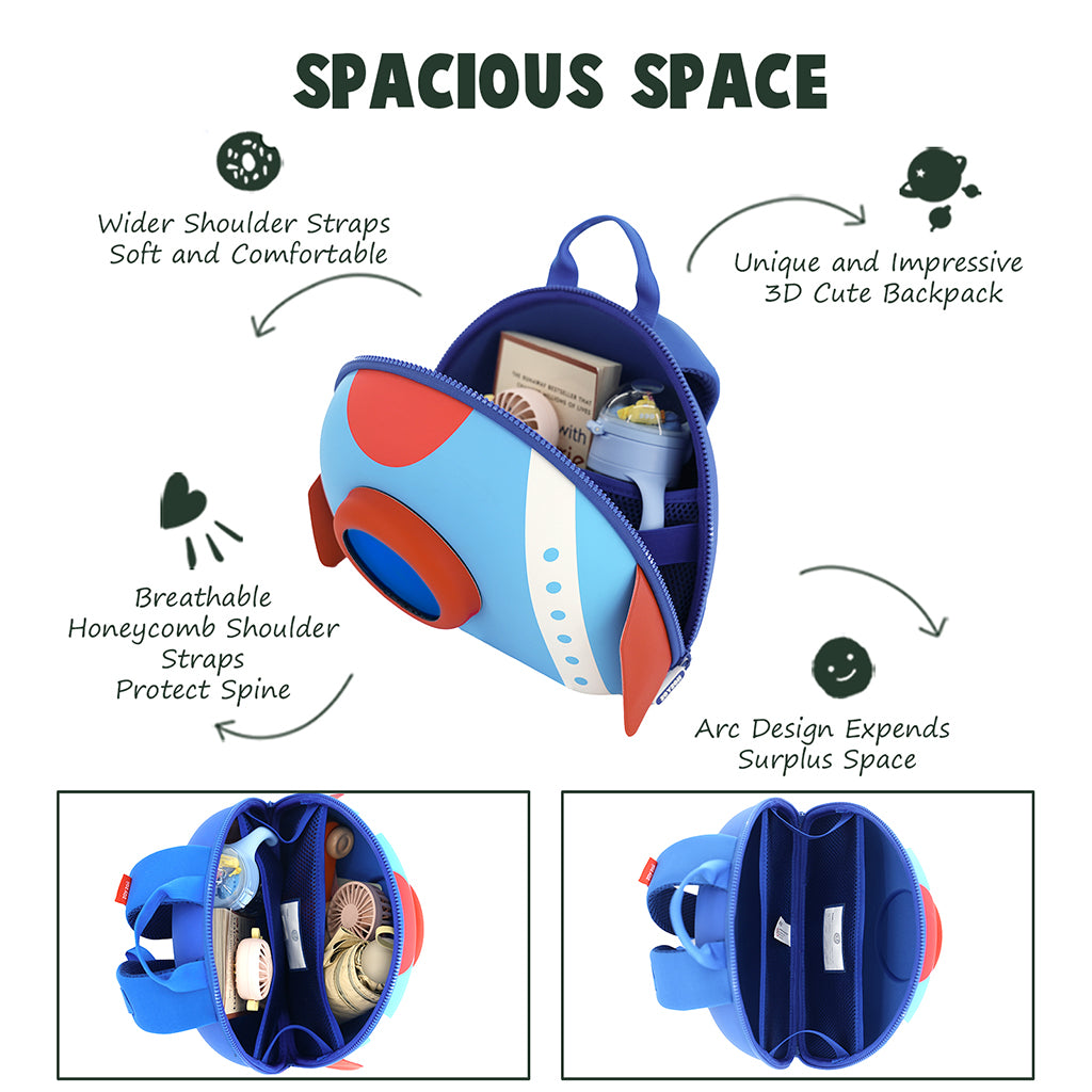 Zoy Zoii ryggsäck, Rocket blue