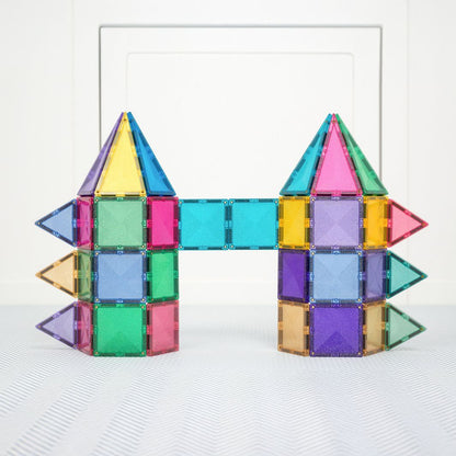 CONNETIX Connetix Glitter Castle Pack - magnetsats