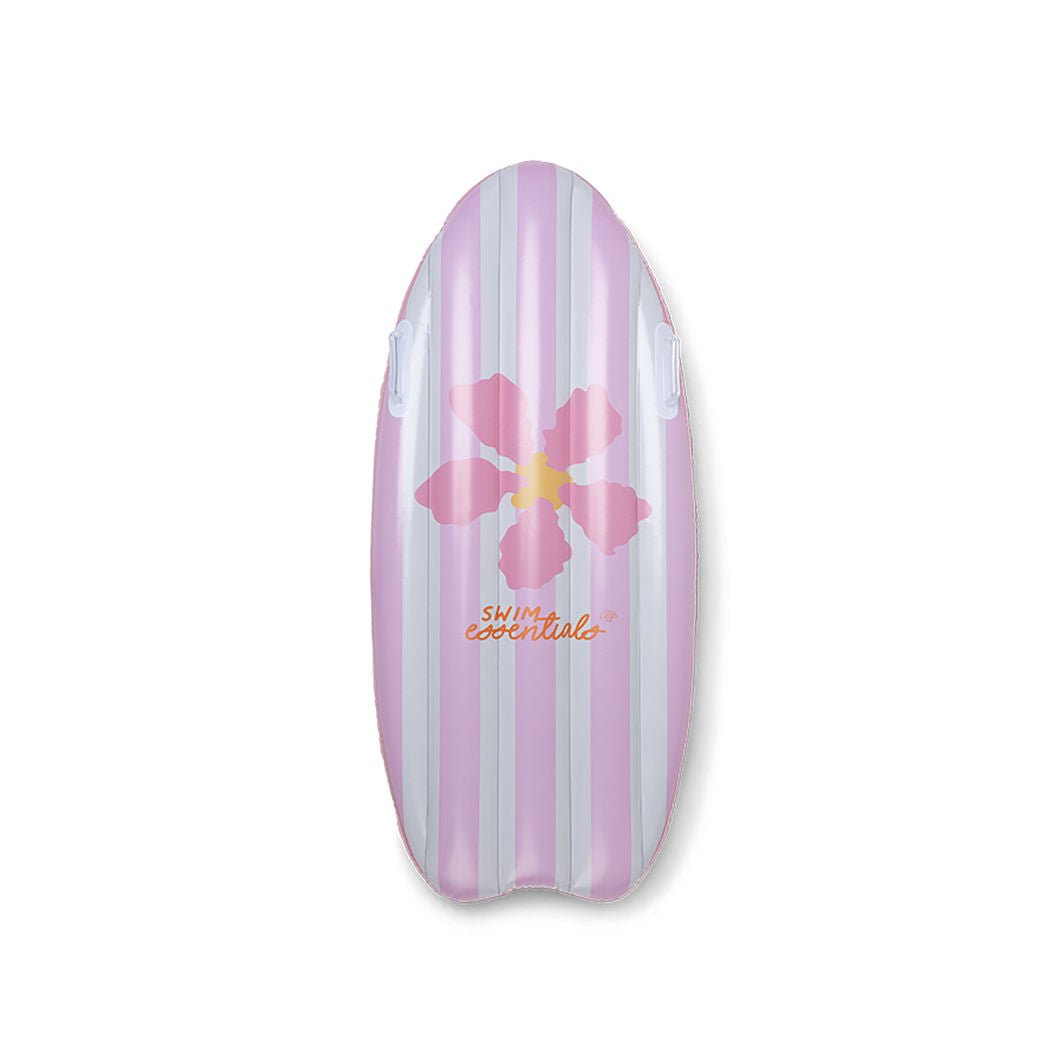 Swim Essentials, Bademadras 120 cm - Pink Flower Market  Surfboard