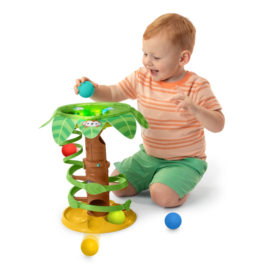 Bright Starts Babyleksaker, Tropical Twirl™ kulbana leksak