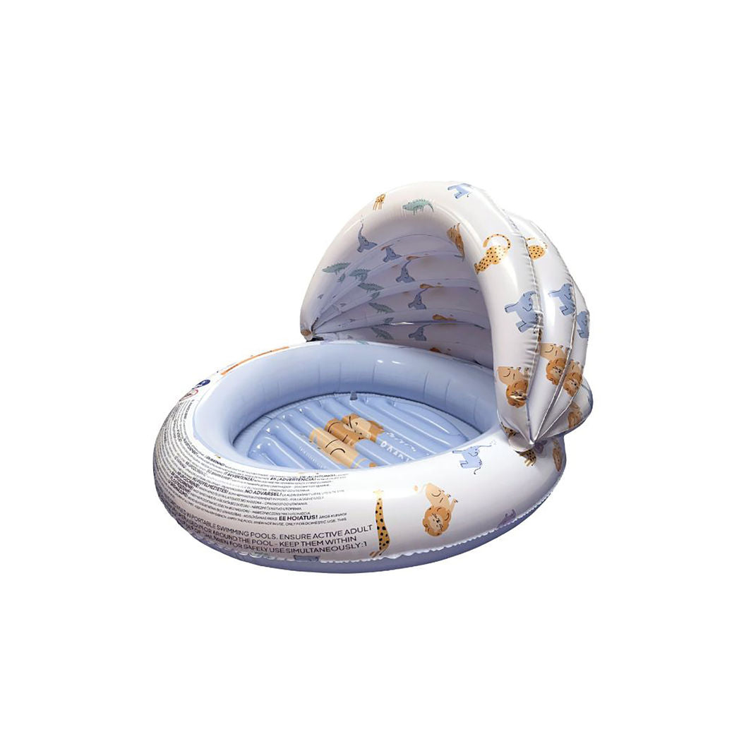 Swim Essentials, Plaskdamm med skugga 100 cm - Wild Life Canopy