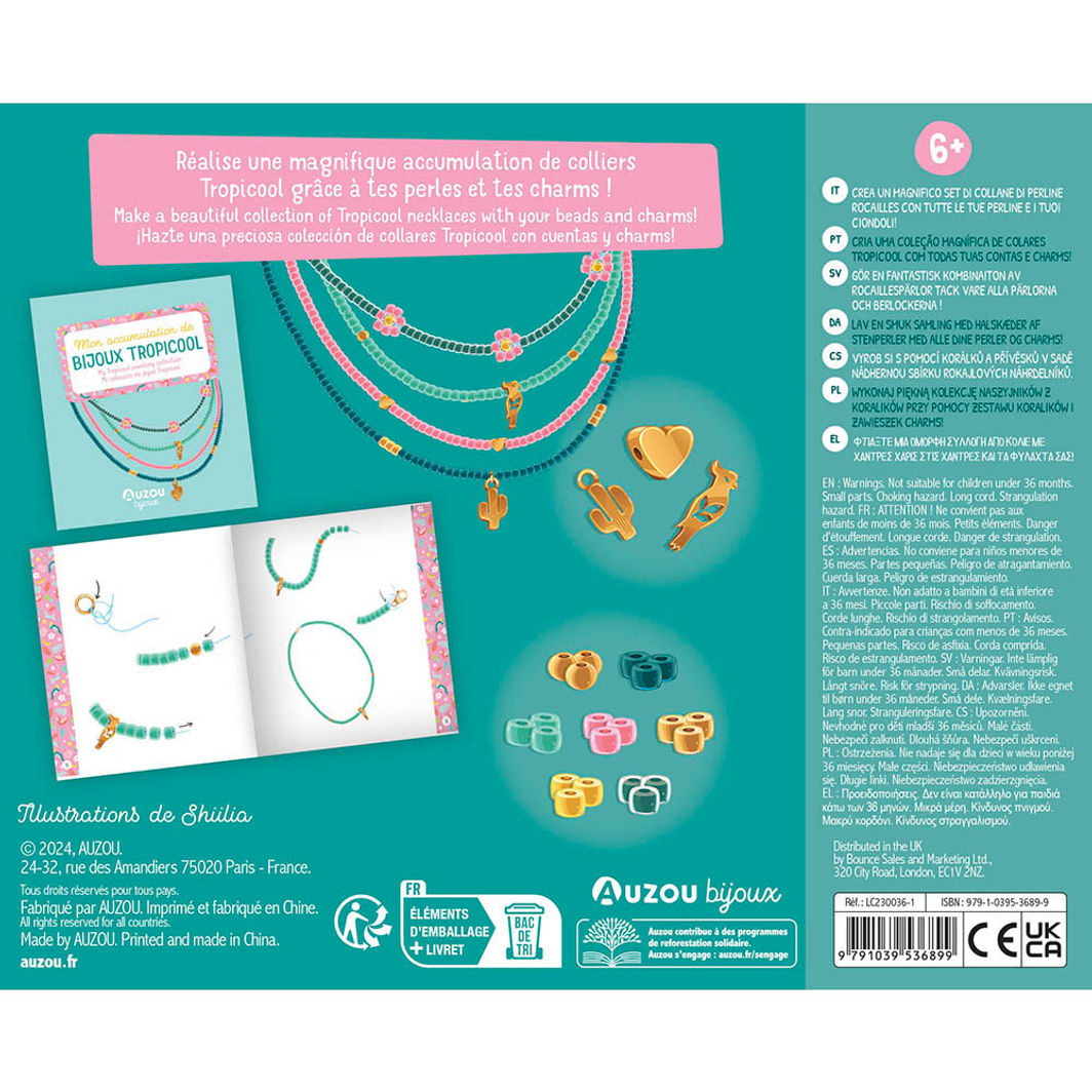 Auzou DIY smycken, Jewellery Factory - Tropiska smycken