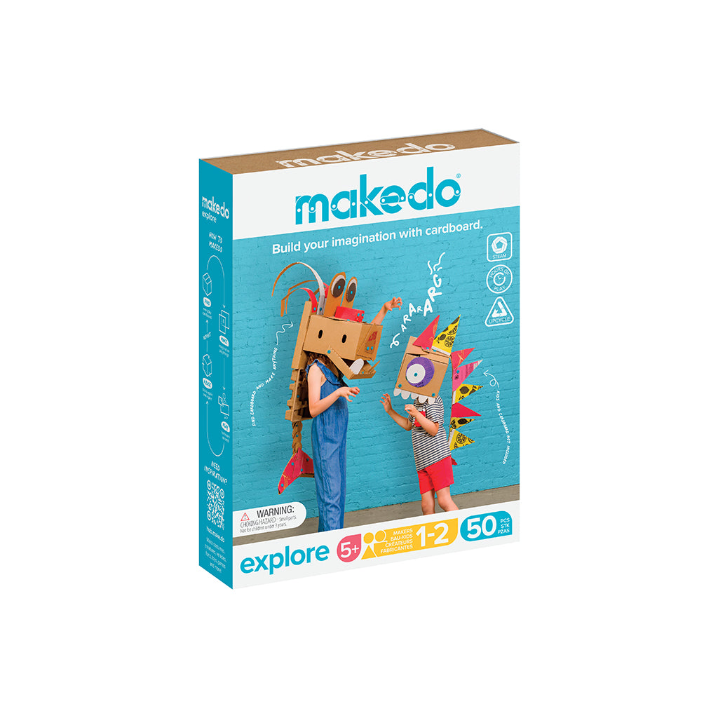 Makedo, Kreativ DIY i pap - Explore