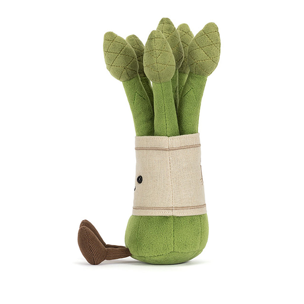 Jellycat gosedjur, Amuseables Asparagus - 22 cm