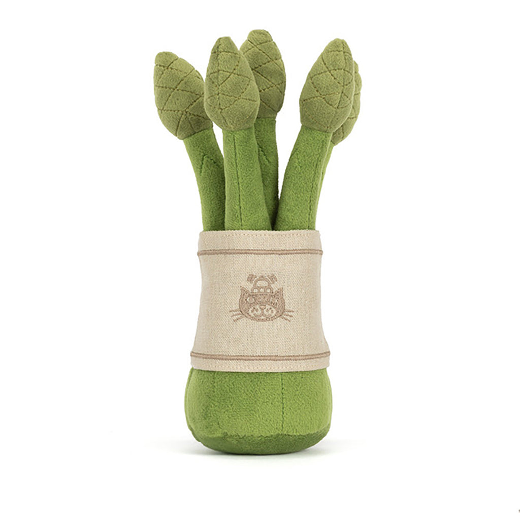 Jellycat gosedjur, Amuseables Asparagus - 22 cm