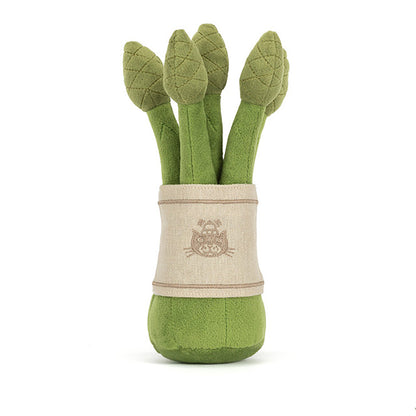 Jellycat gosedjur, Amuseables Asparagus - 22 cm