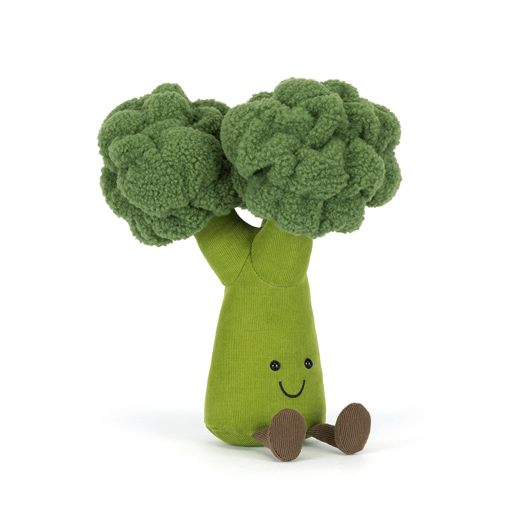 Jellycat bamse, Amuseables Broccoli - 24 cm