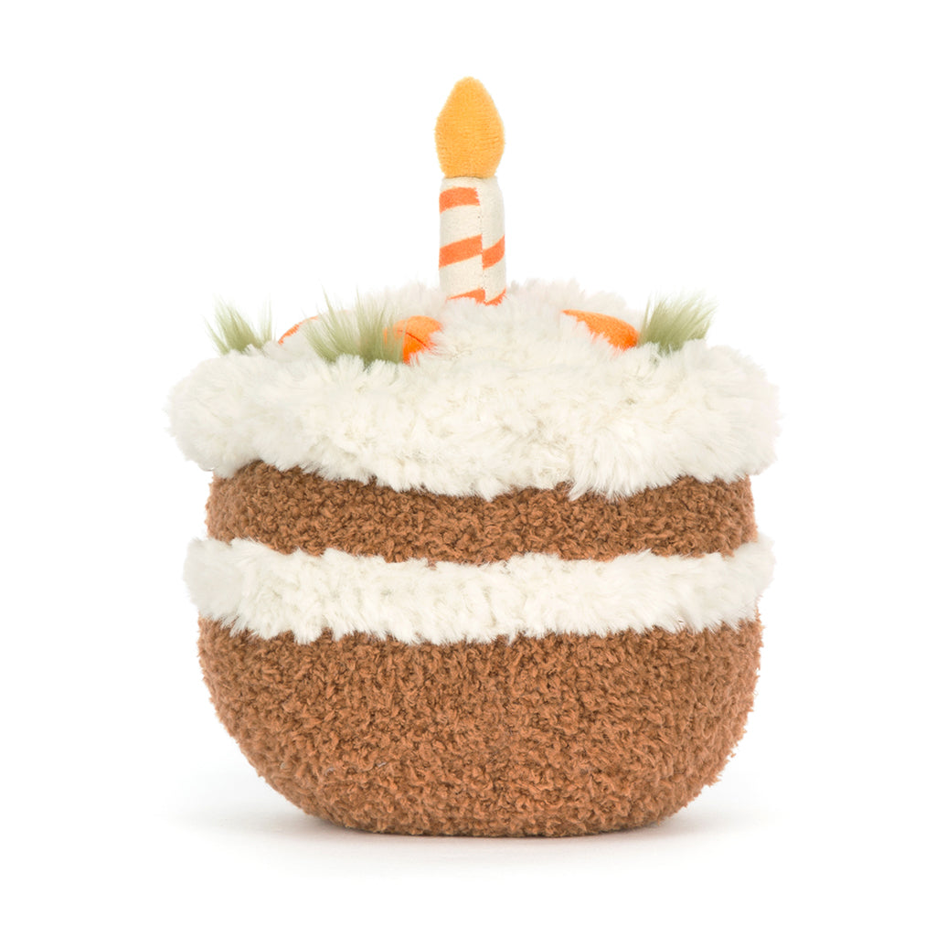 Jellycat gosedjur, Amuseables Carrot Cake - 15 cm