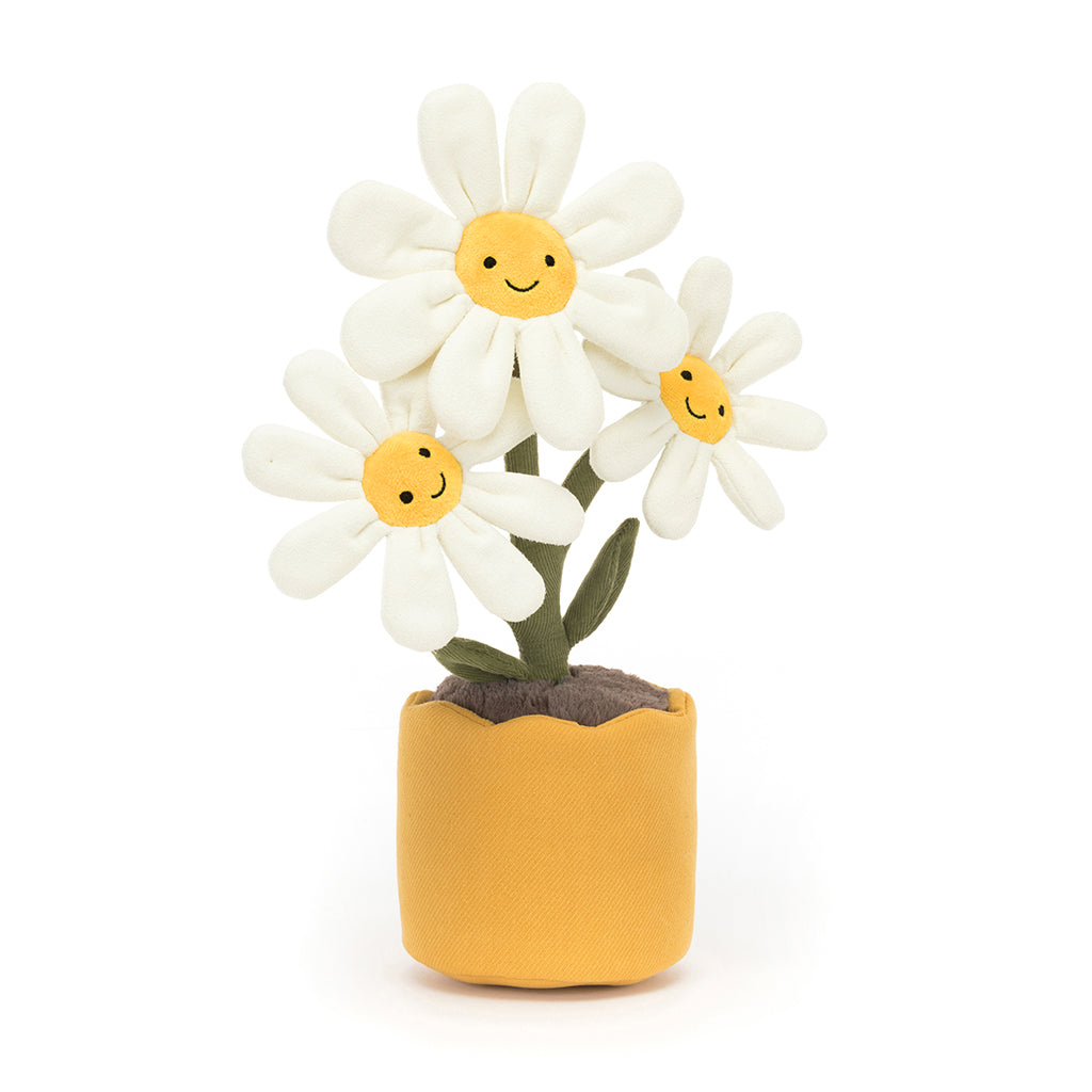 Jellycat bamse, Fun Plant, Amuseables Marguerit - 34 cm