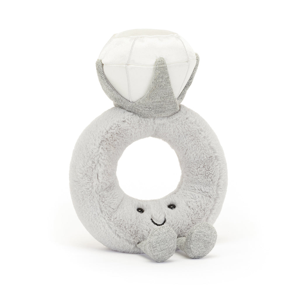 Jellycat gosedjur, Amuseable Diamond ring - 20 cm
