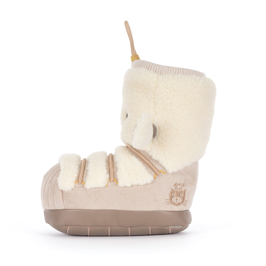 Jellycat bamse, Amuseables Perta Snow Boot - 21 cm