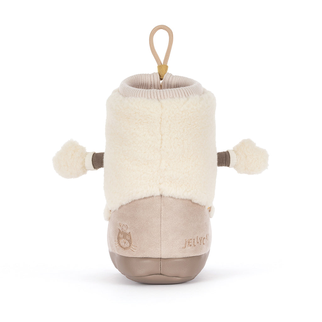 Mjukisdjur från Jellycat, Amuseables Perta Snow Boot – 21 cm