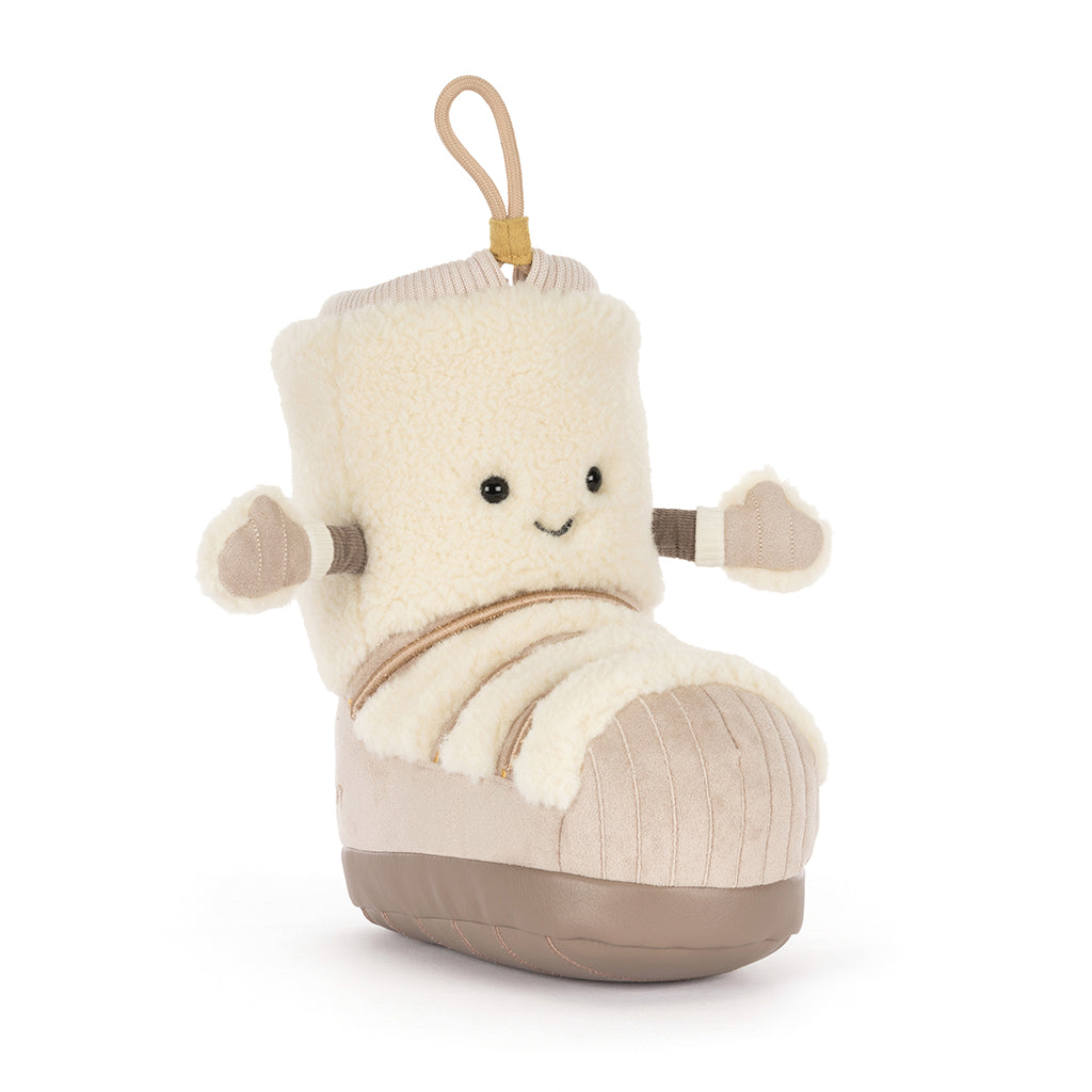 Jellycat bamse, Amuseables Perta Snow Boot - 21 cm