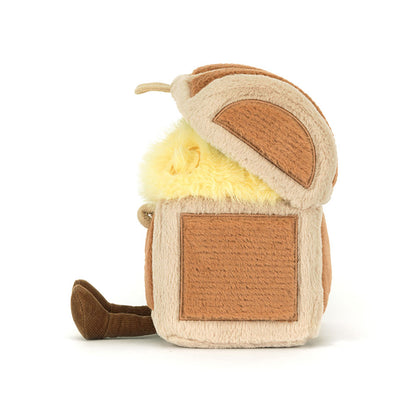 Jellycat gosedjur, Amuseables Treasure Chest, skattkista - 19 cm