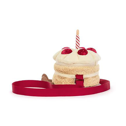 Jellycat barnväska, Amuseables Birthday cake - 18 cm