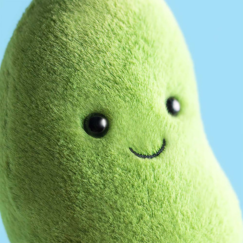 Jellycat gosedjur, Amuseables Soyella Edamame böna - 13 cm