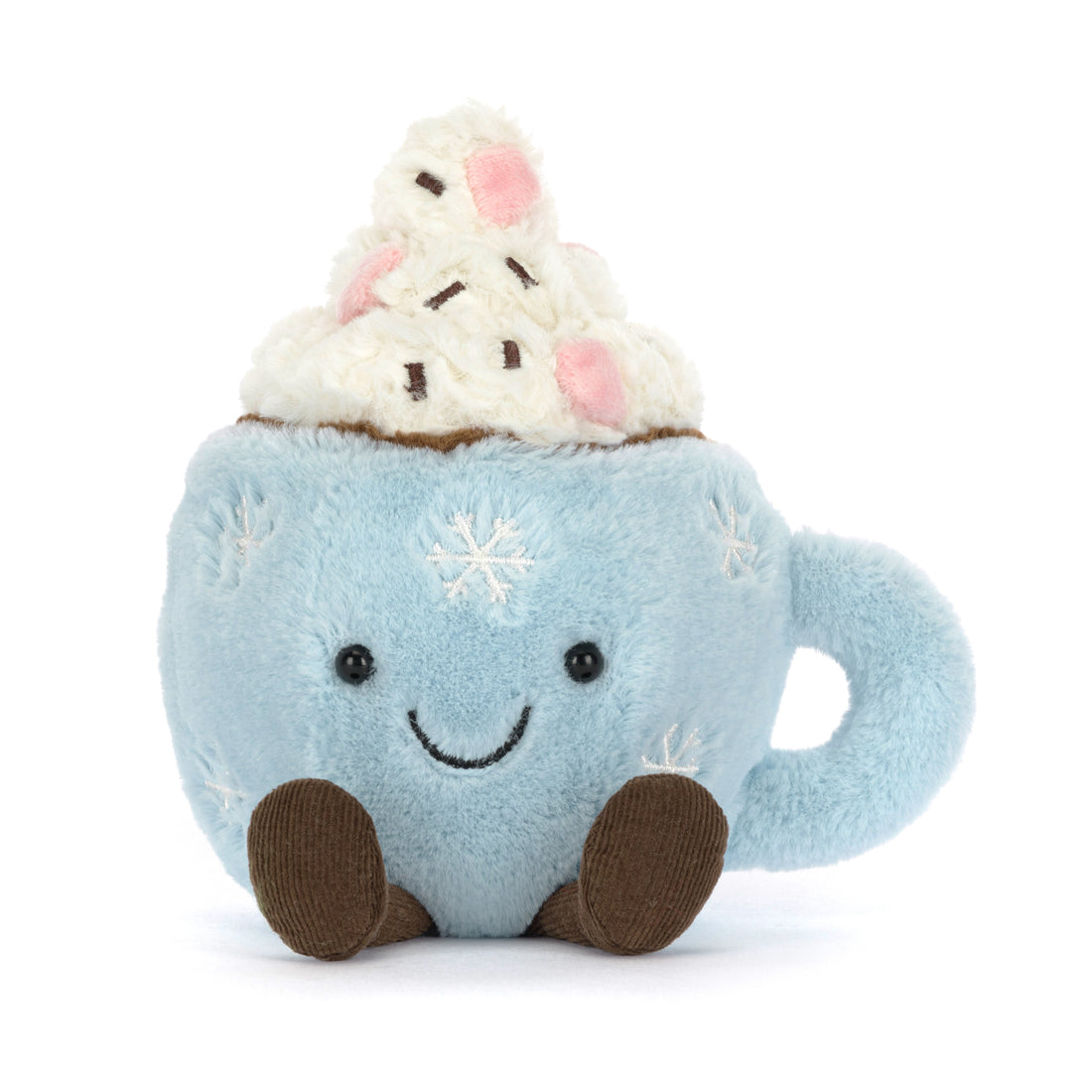 Jellycat Amuseable gosedjur, Varm choklad med Marshmallows - 16 cm