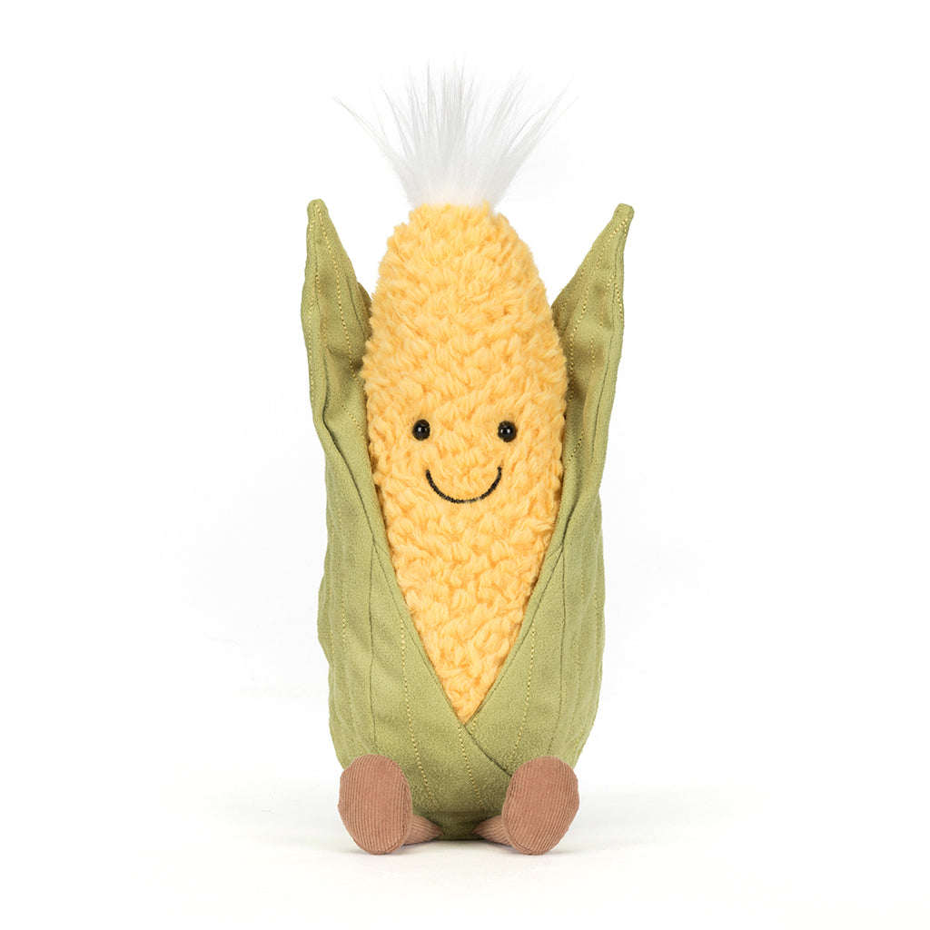Jellycat gosedjur, Amuseables Sweetcorn - 27 cm