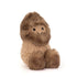 Jellycat bamse, Amuseables Peanut Yeti Outfit - 15 cm