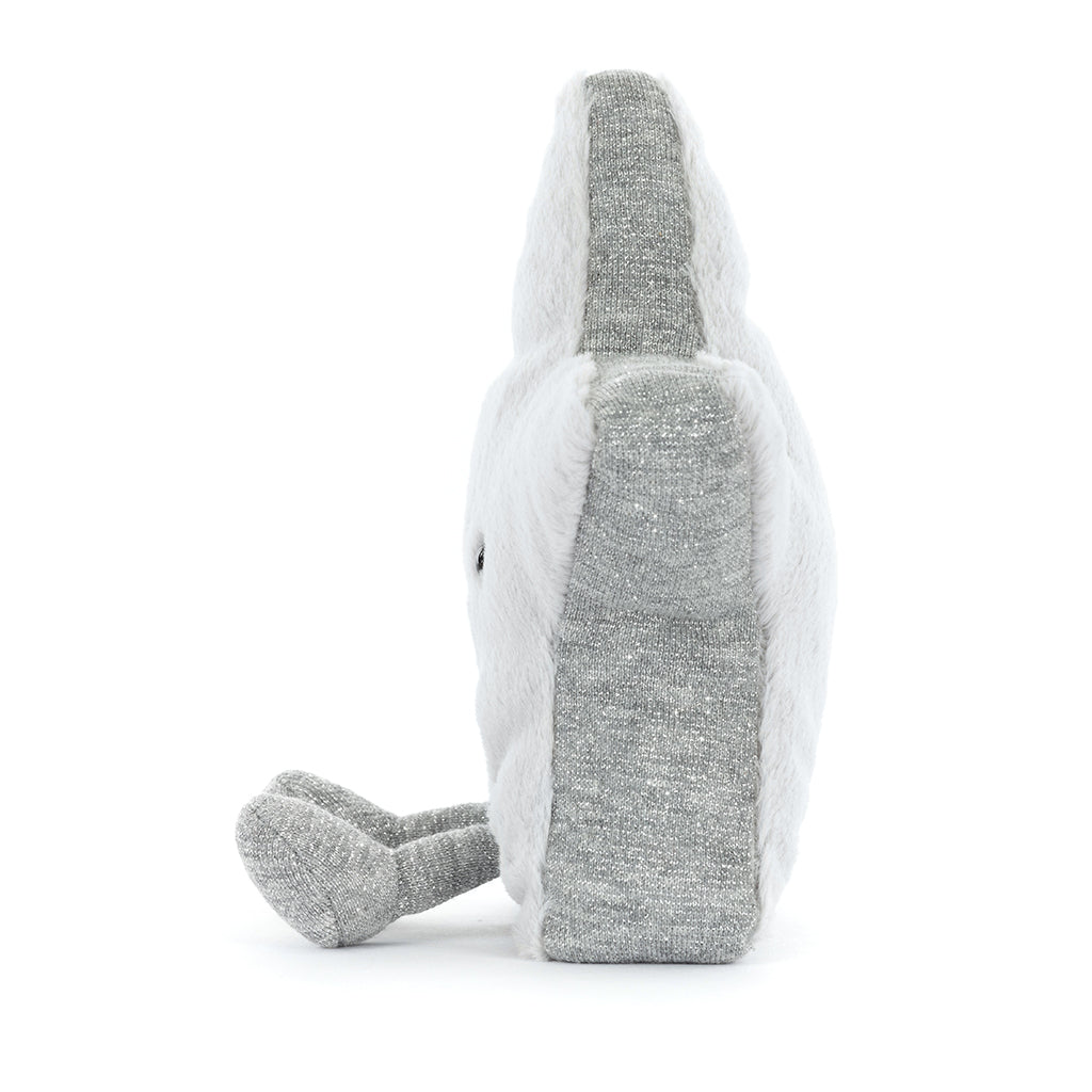 Jellycat bamse, Amuseables Silver star - 17 cm