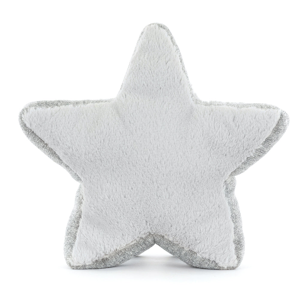 Jellycat bamse, Amuseables Silver star - 17 cm