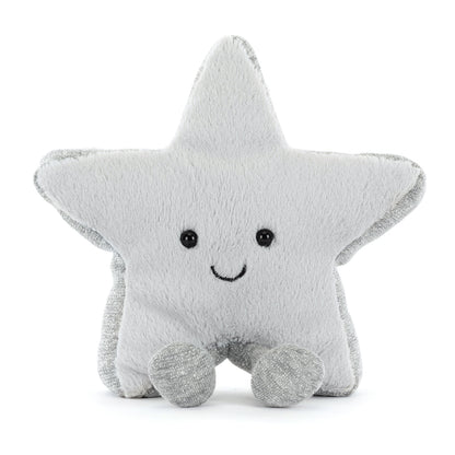 Jellycat bamse, Amuseables Silver star - 17 cm