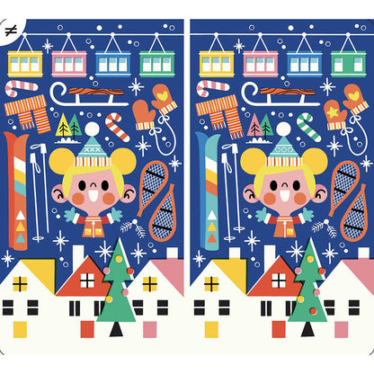 Auzou Aktivitetskort, 20 uppgifter - Jul