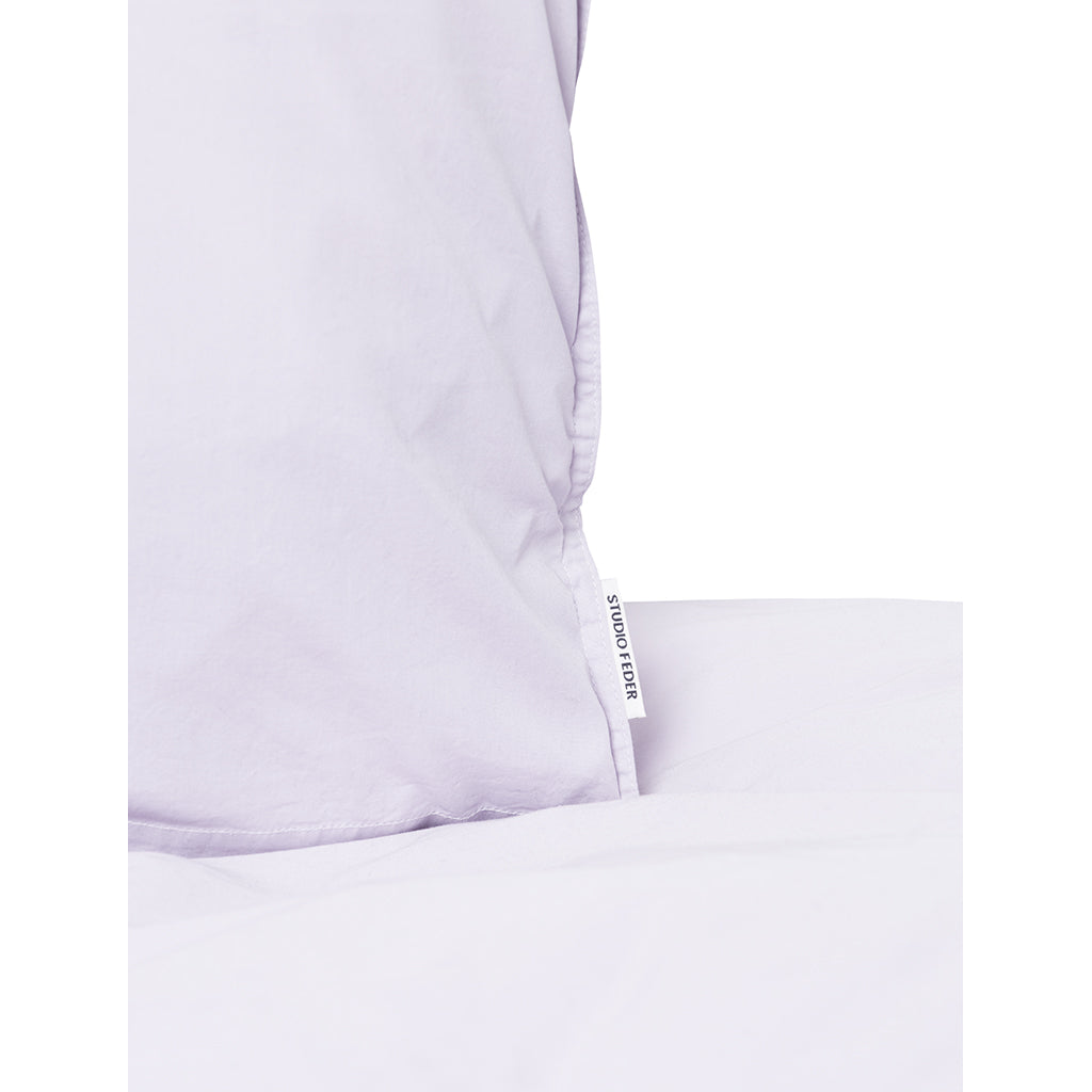 Studio Feder vuxensängkläder, ekologisk Percale - Pale violet