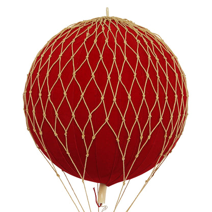 Luftballon, sammetsröd – H: 30 x D: 18 cm