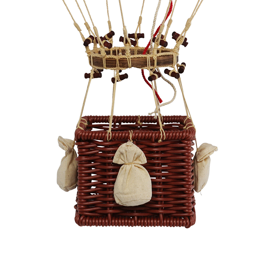 Luftballong, sammetsblå – H: 56 x D: 32 cm