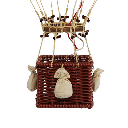 Luftballong, sammetsblå – H: 56 x D: 32 cm