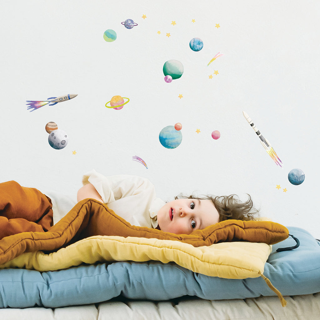 Mimi Lou väggdekal, Rymd