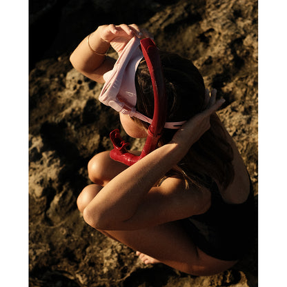 Petites Pommes snorkelset, Betty - Citron/ French rose