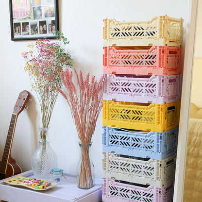 Aykasa Mini vikbar låda, Salmon pink