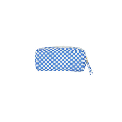 Bonton pennfodral, Damier blå indigo