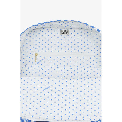 Bonton ryggsäck, mellanstor - Damier Bleu