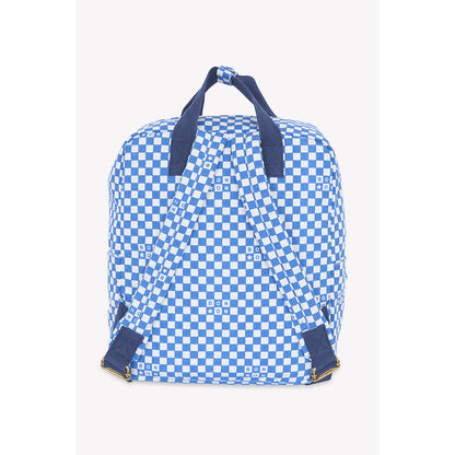 Bonton ryggsäck, mellanstor - Damier Bleu