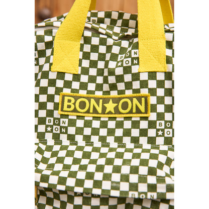 Bonton ryggsäck, mediumstorlek – Damier Vert