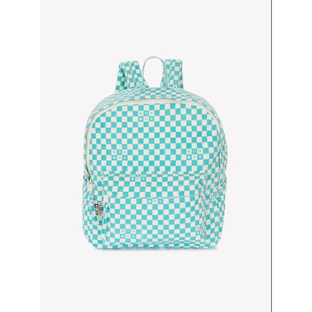 Bonton ryggsäck, Damier bleu vintage