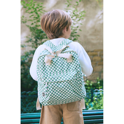 Bonton ryggsäck, mediumstor - Bleu vintage