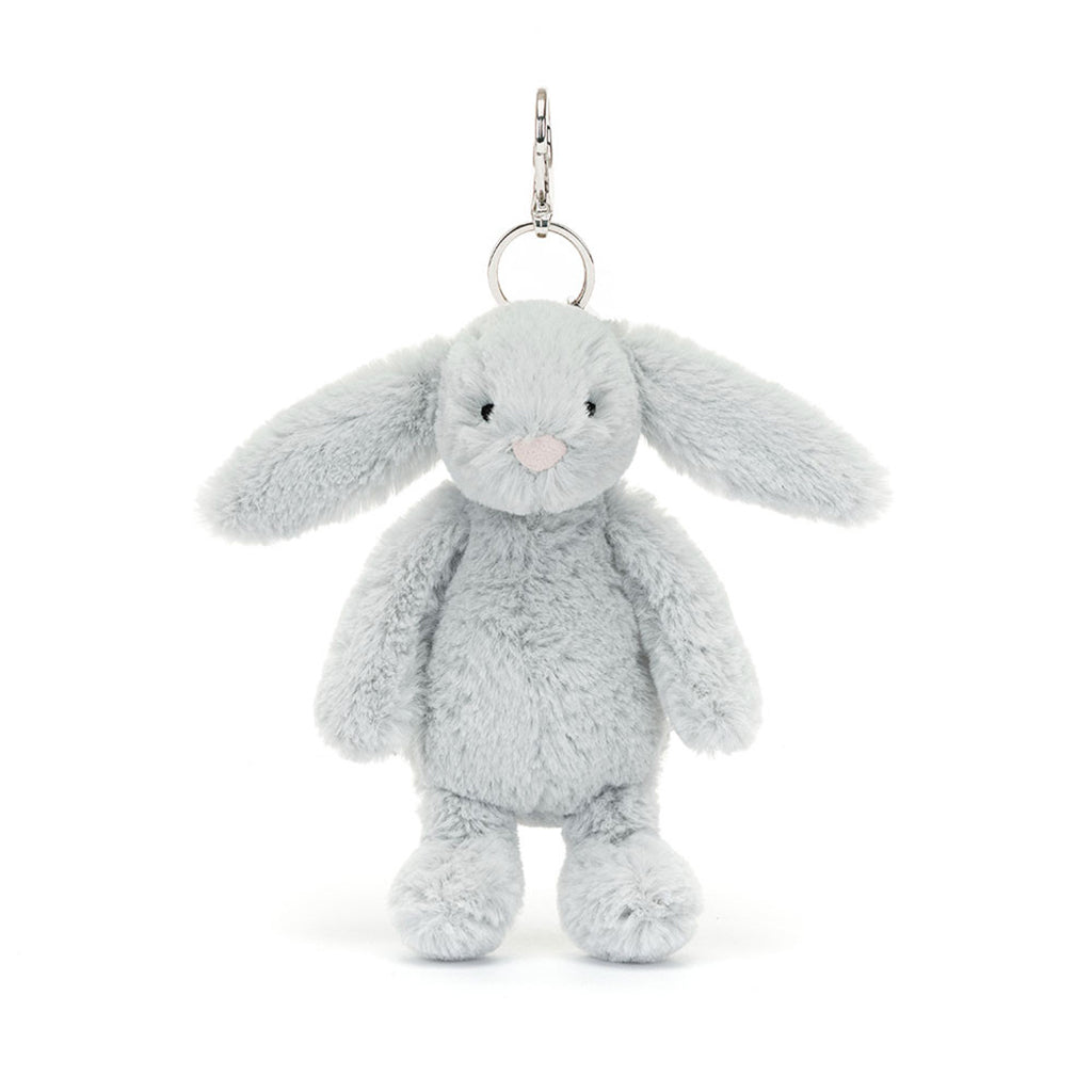 Jellycat nyckelring, Bashful-väsksmycke - Silver