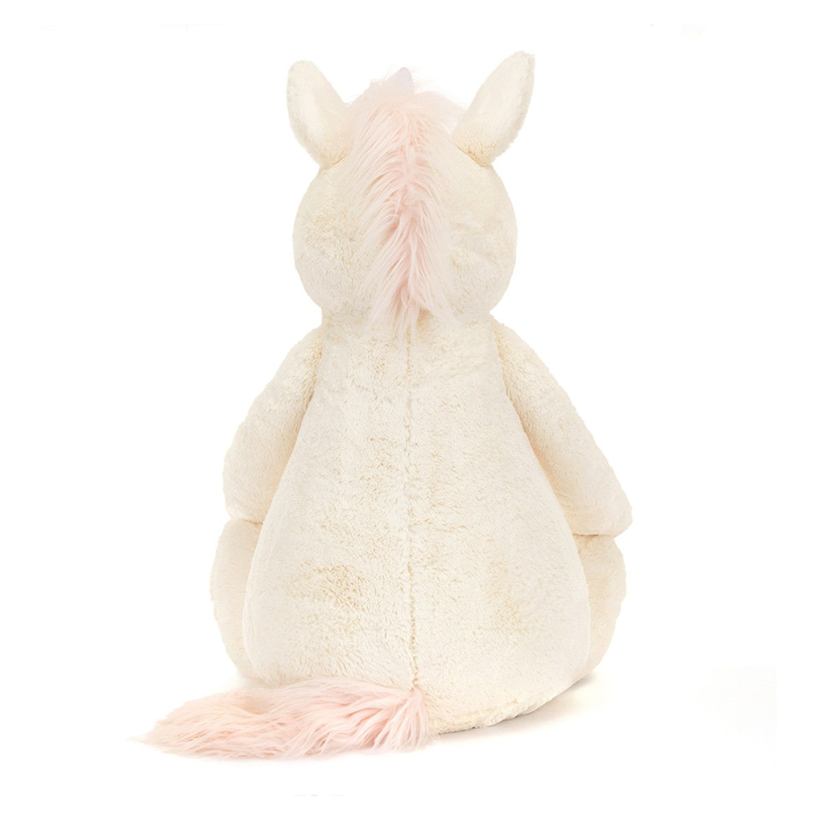 Jellycat nalle, Bashful enhörning, Verkligen stor enhörning - 108 cm