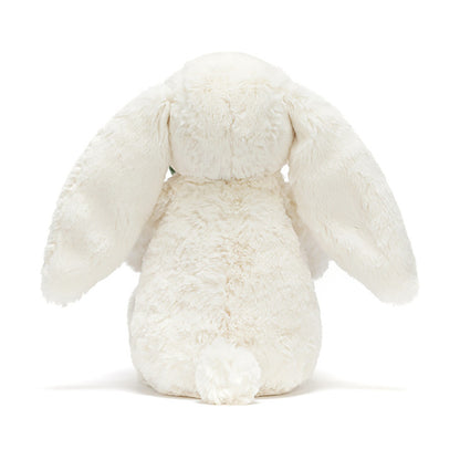 Jellycat bamse, kanin med plante, Cream Bunny - 31 cm