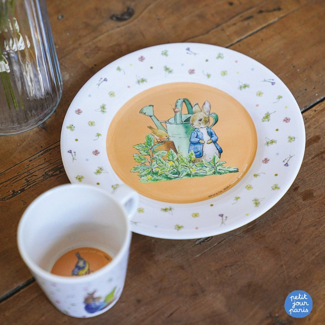 Petit Jour Paris, Peter Kanin flattallrik - Vattenkanna