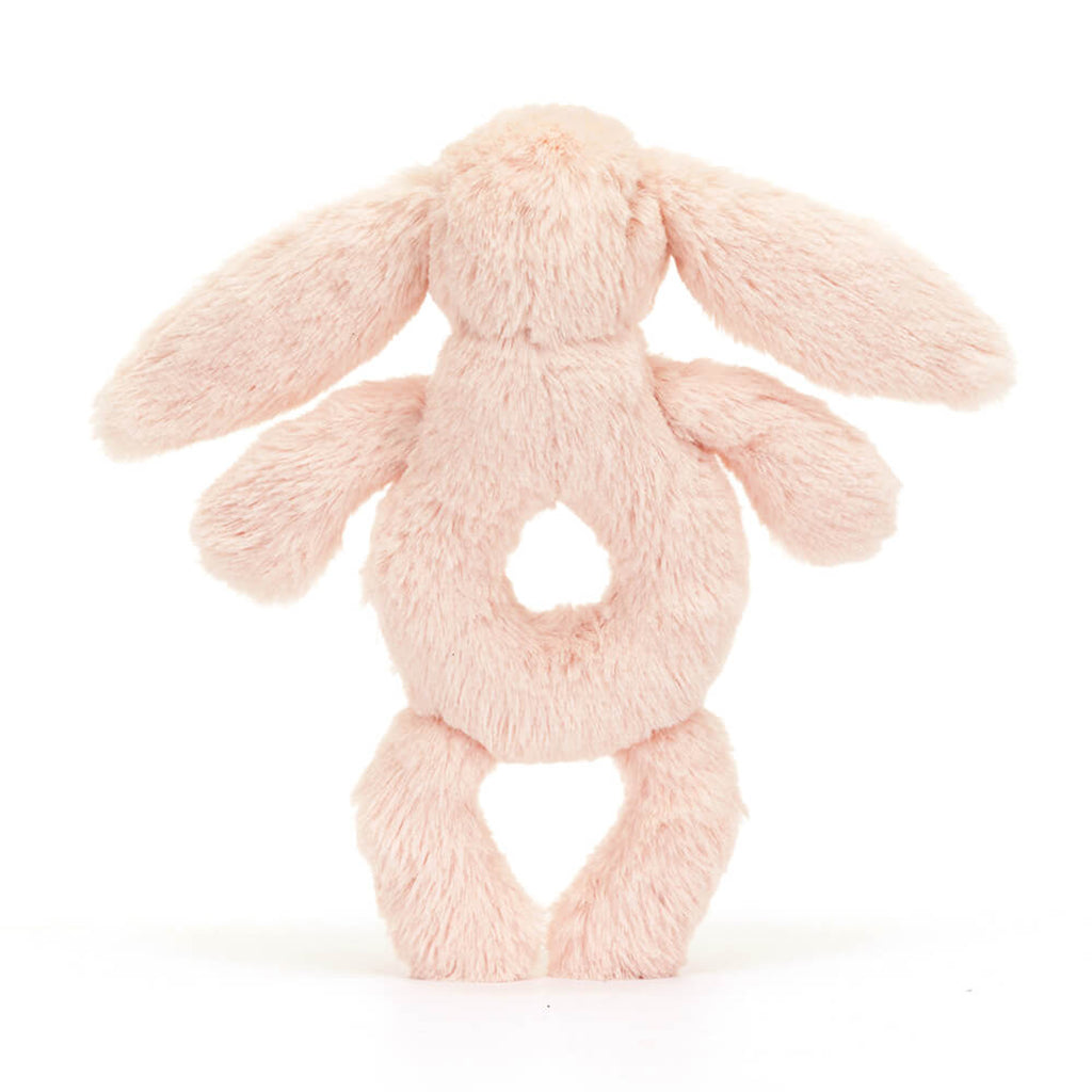 Baby Jellycat skallra, Kanin, blush - 15 cm